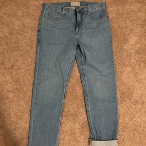 Everlane Light Wash High Rise Jeans - 28